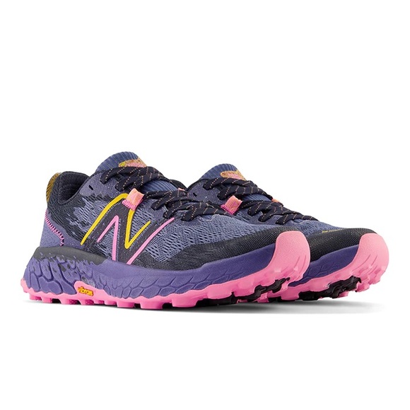 New Balance Hierro V7 Trail Running Shoes / Sneakers - Night Sky w/ Vibrant Pink - Picture 4 of 11